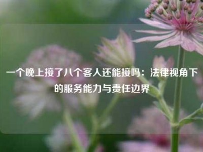 一个晚上接了八个客人还能接吗：法律视角下的服务能力与责任边界